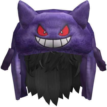 Purple Monster Ushanka w/ Hair Roblox item