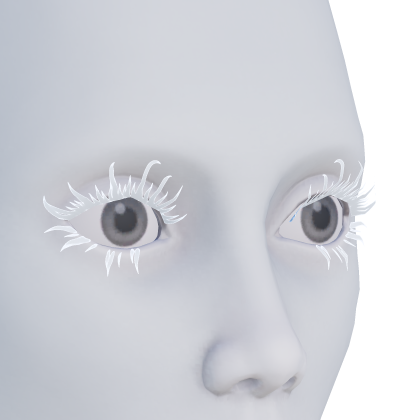 Whimsy Fairy Eyelashes White