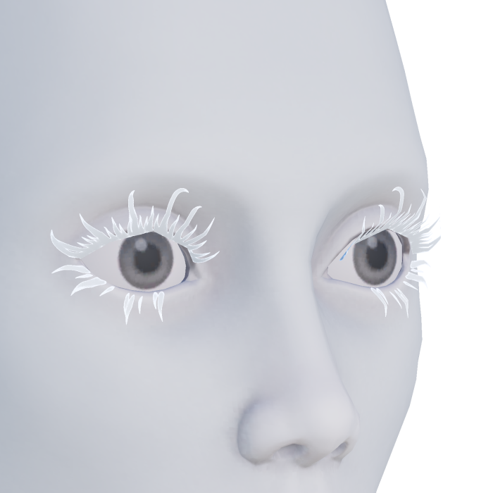 Whimsy Fairy Eyelashes White