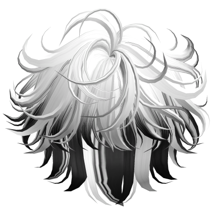 Wispy Spikey Boy Swirls White&Black