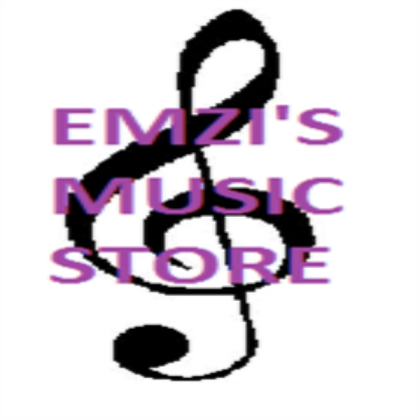 music store sign Roblox decal