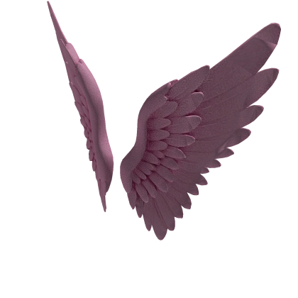 Pink glitter wings