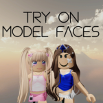 Try On Model Faces Reborn