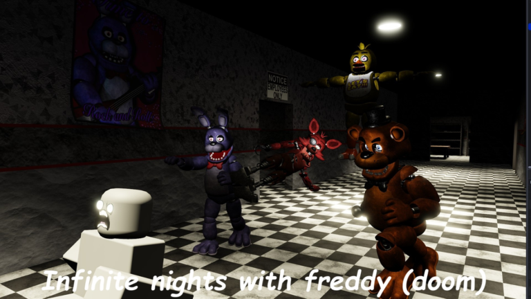 Infinite nights with Freddy (DOOM) screenshot 3