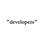 "Developers"