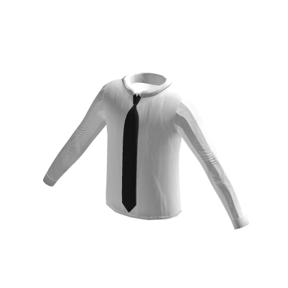 White Shirt Black Tie