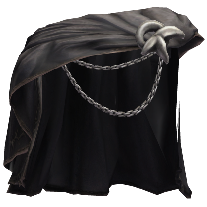 Black Chained Shoulder Cape (Right) Roblox item
