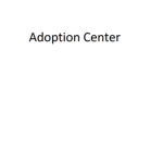 Animal Adoption Center