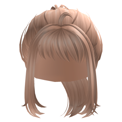 Y2k Cute Ponytail Braids Hair - Blonde Roblox item