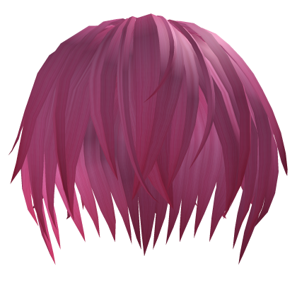 Emo Messy Anime Noy Ghoul Shocking Pink Hair