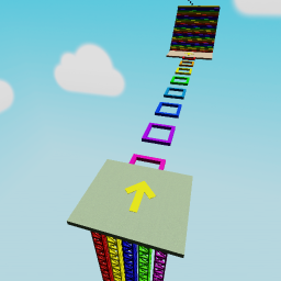 mega easy rainbow obby