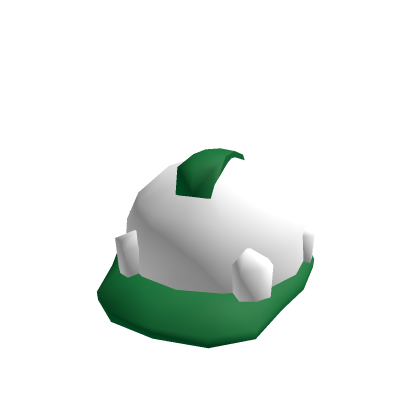 Green and White Builders Club Hard Hat