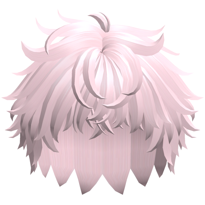 Messy Anime Short Wolfcut (Pink)