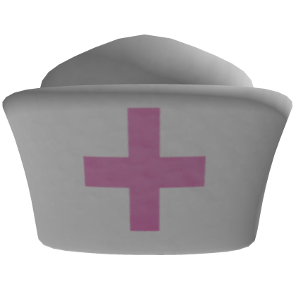 Basic Nurse Hat Pink Cross Roblox item