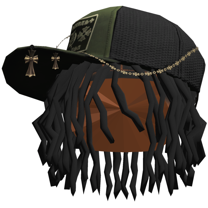 Dreads with Designer Cap