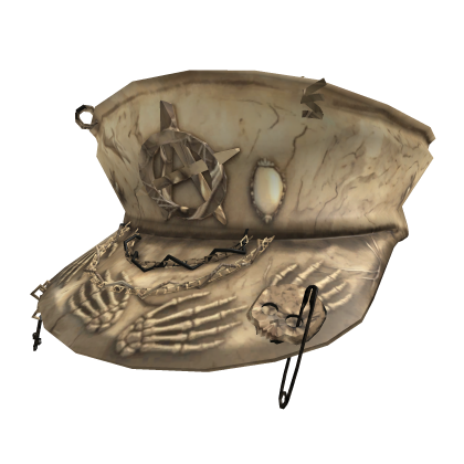 Port Anarchy Captain Hat (Skeleton Bone)