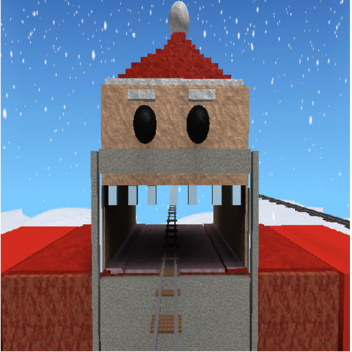 cart ride into santa