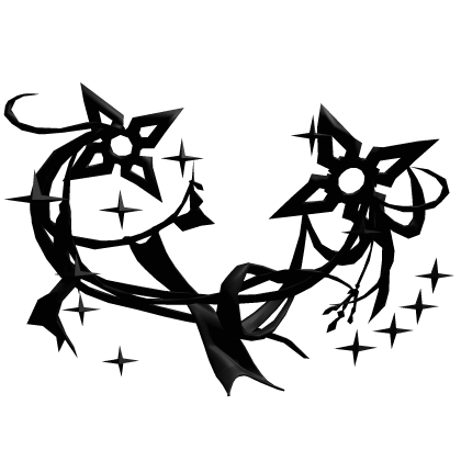 Aura Black Shuriken (Gotic) Roblox item