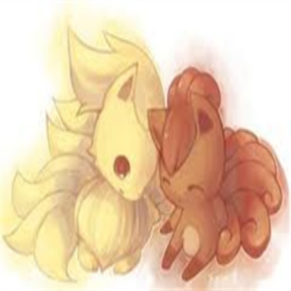 Chibi vulpix and ninetails. Roblox decal