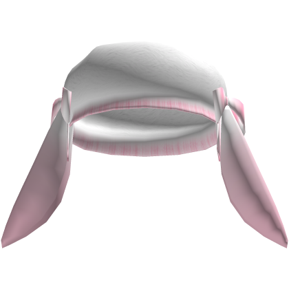 bunny hat with side bows ૮ • ﻌ - ა [pink]