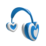 Heartbeat Headphones Blue