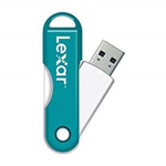 Teal Lexar USB Drive
