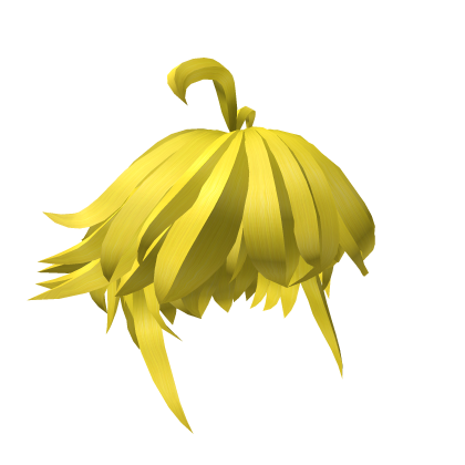 Yellow hair extensions roblox hotsell