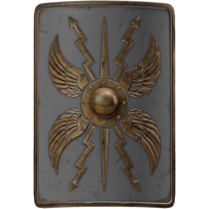 Roman Back Shield
