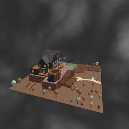 Classic Haunted House Map