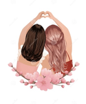 I love my best friend for ever