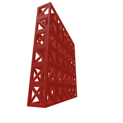 Truss vip door