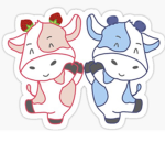 Clolor cow family