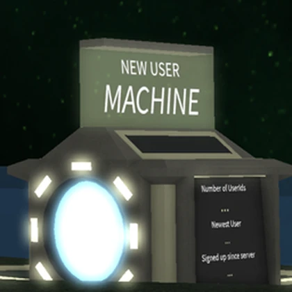 New User Machine Roblox group icon