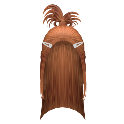 Ginger Y2K Spikey Hair w Berrets Roblox item