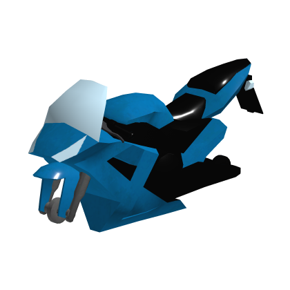 Blue Motorcycle Body