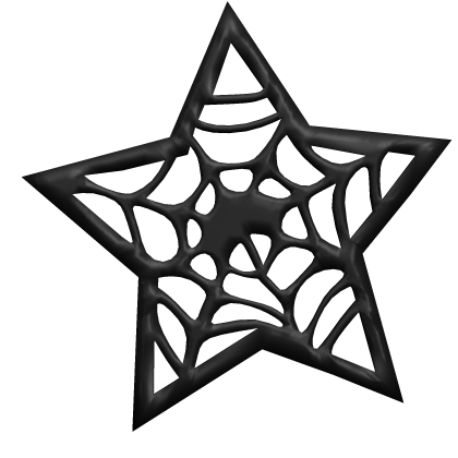 Star Spiderweb Hairclip