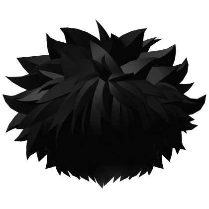 Black Fluffy Zoldyck Hair