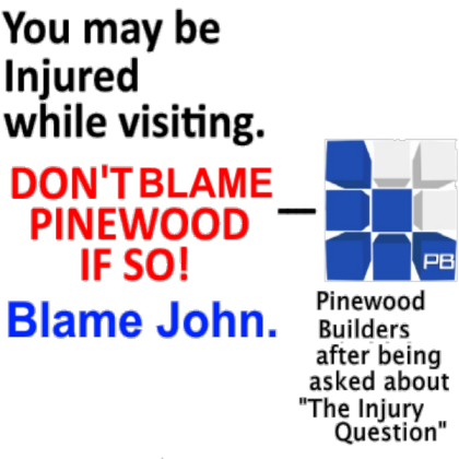 Funny Pinewood Warning Roblox decal