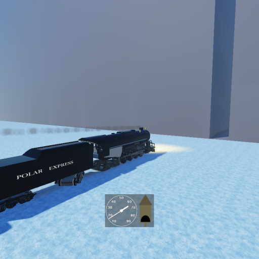 HARD Polar Express Ice Scene