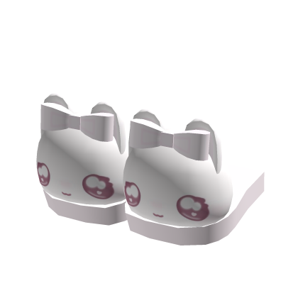 Cutesy Bunny Slippers in Pink