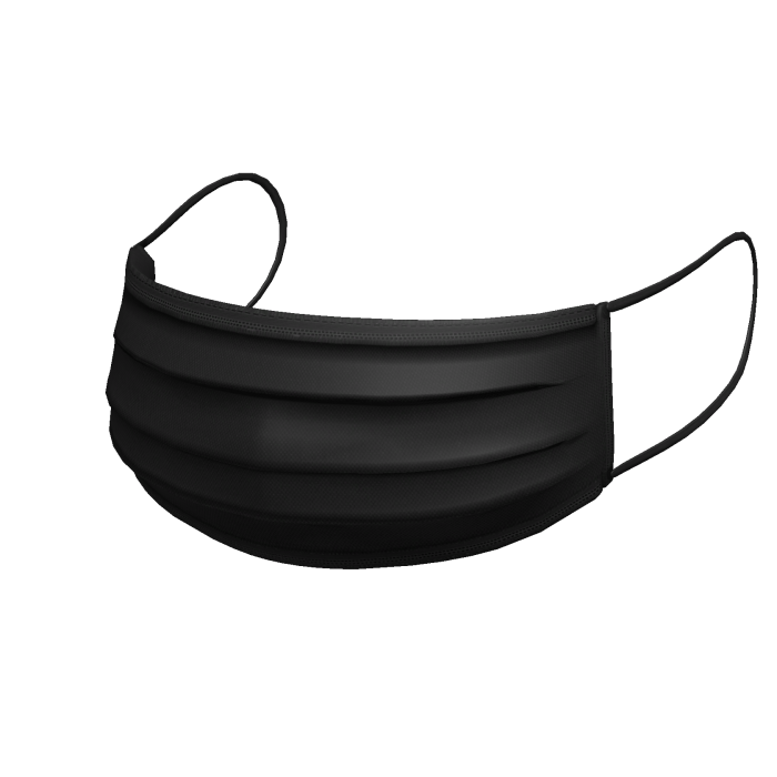 black face mask