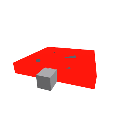 Lava Hazard  (Obby Trap, Damage Floor, Burning )