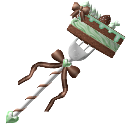Cute Sweet Cake Fork - Chocolate Mint