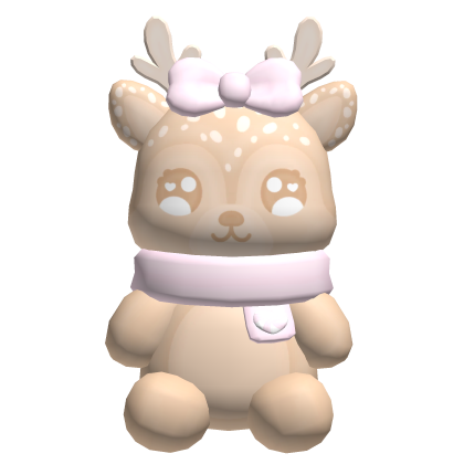. ‿ ♡ *squish* my softest fawn plushie 