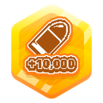 Fired 10,000 bullets