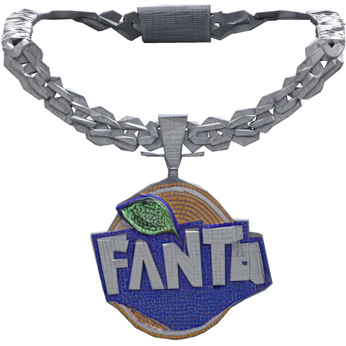 Iced Out Fanta Soda Chain 1.0