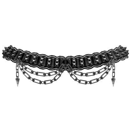 ┊♰ ꒱ gothic lace chained shoulder frills ꒰black꒱  