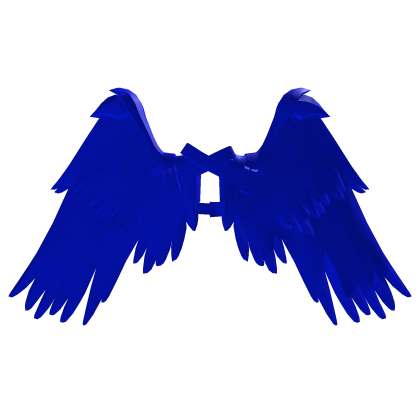 (NEW) Pure Blue Icarus Wings Addon (PBR) Roblox item