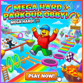  "🌈 MEGA HARD PARKOUR OBBY! 🌈 