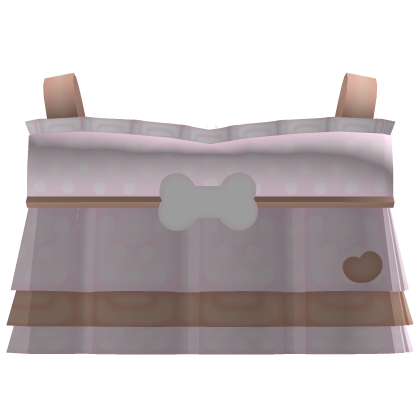 𐂯 .ᐟ⸝⸝ Kawaii neapolitan puppy short frilly top